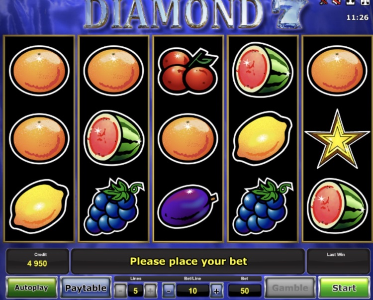 Игровые аппараты «Diamond 7» в онлайн казино GMSlots
