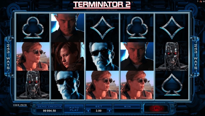Игровой автомат «Terminator 2» (Терминатор 2) в Admiralkazino