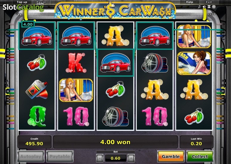 Игровой слот «Winner’s Car Wash» в казино Vulkan Original